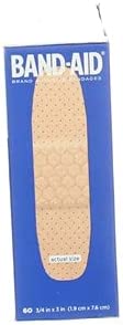 Image of BAND-AID Plastic Strips All One Size 60 Each