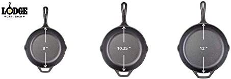 Image of Lodge Seasoned Cast Iron Skillet with Scrub Brush
