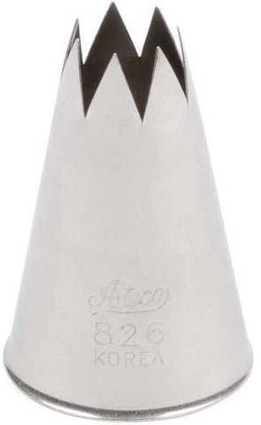 Image of Ateco Pastry Tube - Star - Size 826