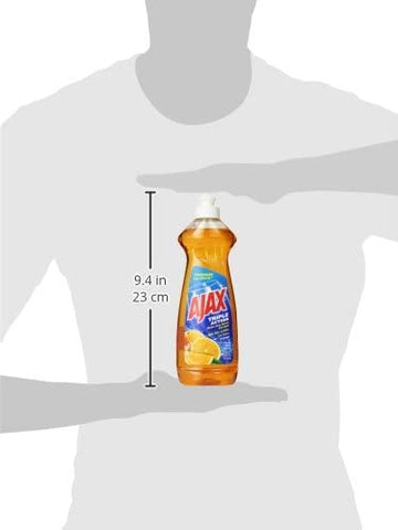 Image of Ajax Triple Action Dish Liquid, Orange, 14 Fluid Ounce