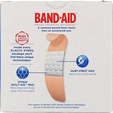 Image of BAND-AID Plastic Strips All One Size 60 Each