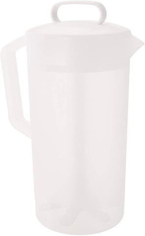 Image of Rubbermaid - Servin Saver White Mixing Pitcher 2 Qt, Plastic, 4 3/4" Dia