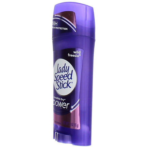 Image of Lady Speed Stick Antiperspirant Deodorant, Invisible Dry, Wild Freesia 2.30 oz (Pack of 4)