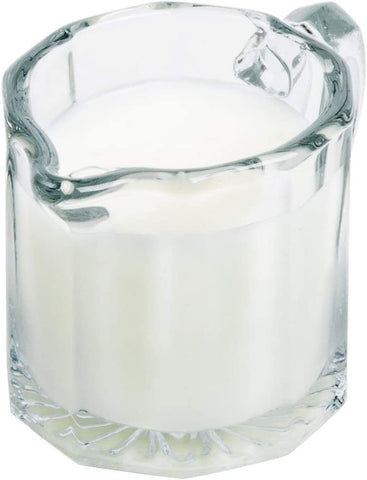 Image of Classics Collection Glass Creamer for Coffee & Tea or Maple Syrup Serving 2.5 oz