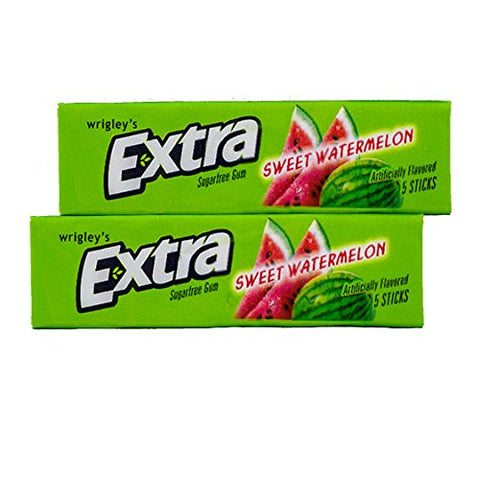 Image of Extra Fruit Sensations Sweet Watermelon - Long Lasting Fruit Flavor, 4 pk