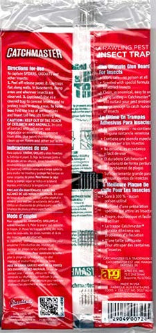 Image of Catchmaster 724 Spider and Insect Glue Trap - 4 Professional Strength Traps per Package