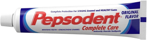 Image of Pepsodent Complete Care Toothpaste Original Flavor 5.5 oz (Pack of 3)