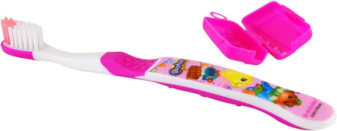 Image of Brush Buddies Shopkins Toothbrushing Travel Kit 3 Piece Kit