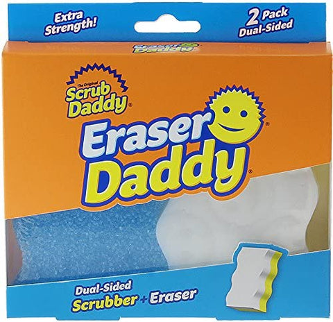 Image of Scrub Daddy- Eraser Daddy - Dual Sided Water Activated Scrubber & Eraser