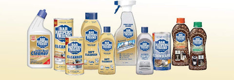 Image of Bar Keepers Friend Powder Cleanser (12 oz) -Multipurpose Cleaner & Stain Remover - Bathroom, Kitchen & Outdoor Use - for Stainless Steel,Copper,Brass,Ceramic,Porcelain,Bronze,Aluminum Cookware