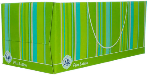Image of Puffs Plus Lotion Facial Tissues, 3 Box Each 124 ct