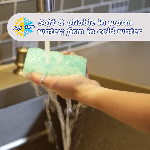 Image of Scrub Daddy- Eraser Daddy - Dual Sided Water Activated Scrubber & Eraser