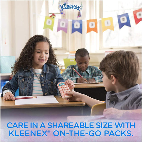 Image of KCC46651 - Kleenex Go Packs Facial Tissues