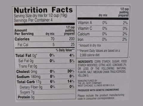 Image of My T Fine Pudding, Lemon, 2.75-Ounce (Pack of 12)