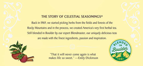 Image of Celestial Seasonings Herbal Tea Caffeine Free Cinnamon Apple Spice - 20 Tea Bags