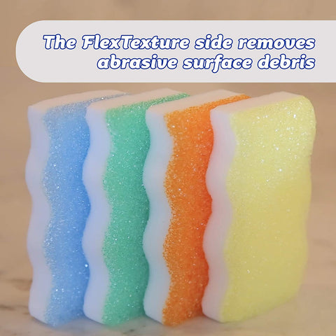 Image of Scrub Daddy- Eraser Daddy - Dual Sided Water Activated Scrubber & Eraser