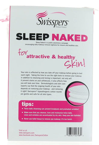 Image of Swisspers Premium Hypoallergenic Cotton Rounds, 900 Count