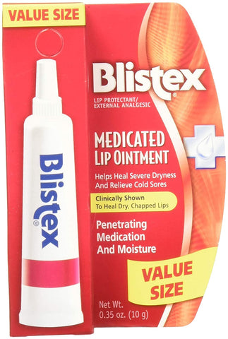 Image of Blistex Lip Ointment Medicated 0.35 oz (Pack of 3)