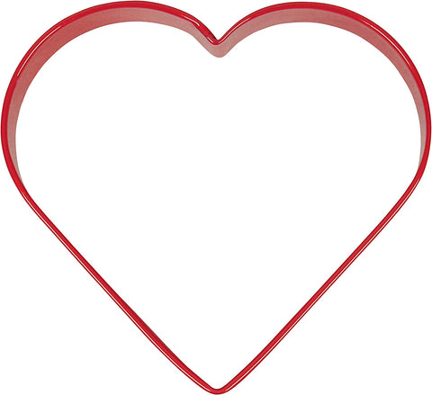 Image of Wilton Red Metal Heart Cookie Cutter 3"