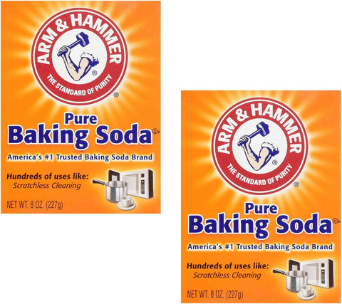 Image of Arm & Hammer Pure Baking Soda, 8 oz (Pack of 2)