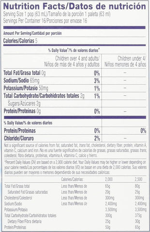 Image of Pedialyte Freezer Pops - Assorted Flavors - 2.1 oz - 16 ct (Pack of 2)