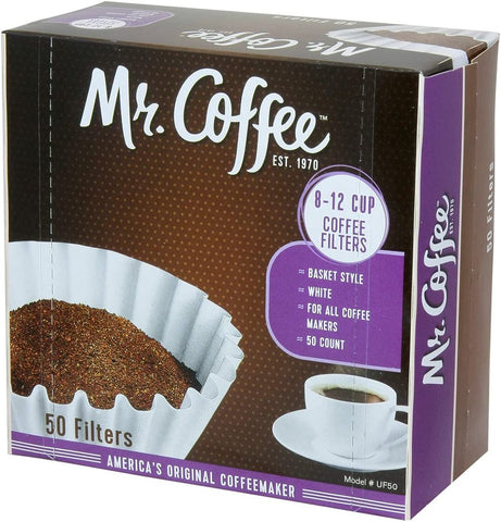 Image of Mr. Coffee Basket Coffee Filters, 8-12 Cup