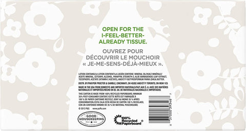 Image of Puffs Plus Lotion Facial Tissues, 124 Count - 5 Pack