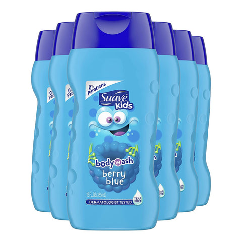 Image of Suave Tear Free Berry Blue Body Wash 12 oz , (Pack of 6)