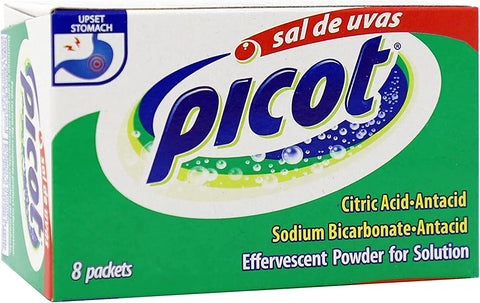 Image of Picot Sal De Uvas Antacid 8 Envelopes, 0.17 oz each