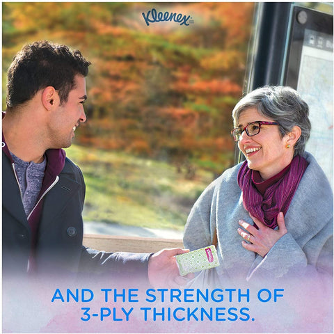 Image of KCC46651 - Kleenex Go Packs Facial Tissues