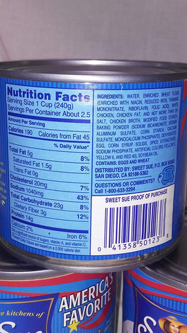 Image of Sweet Sue Chicken & Dumplings 20oz 3 Pack