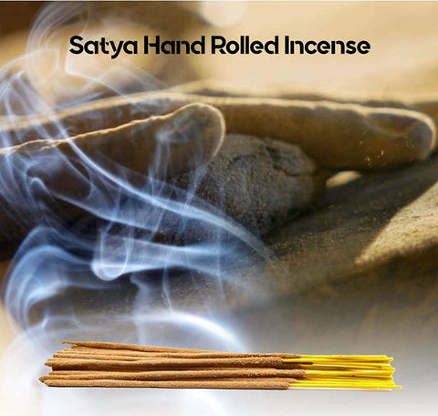 Image of Satya Sai Baba Nag Champa Agarbatti Pack of 2 Incense Sticks Boxes 250gms Each Hand Rolled Agarbatti Fine Quality Incense Sticks for Purification, Relaxation, Positivity, Yoga, Meditation