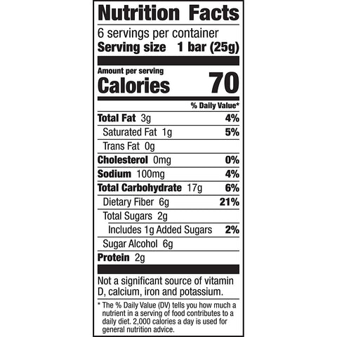 Image of Fiber One Brownies, 70 Calories, 5 Net Carbs, Snacks, Cinnamon Coffee Cake, 6ct