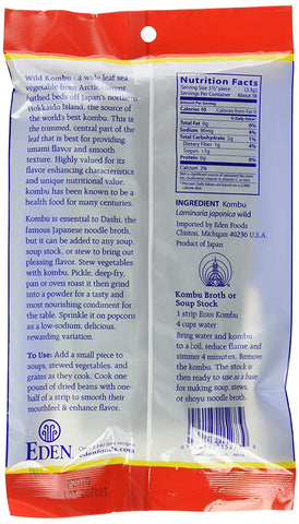 Image of Eden Kombu Packages - 2.1 oz