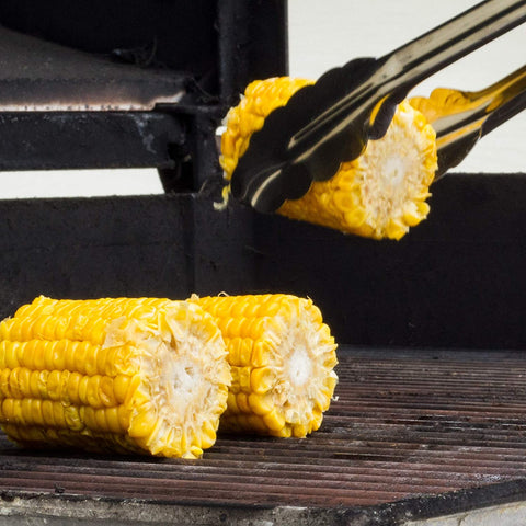 Image of Chef Craft Clam Shell Tongs, 9-Inch, Silver