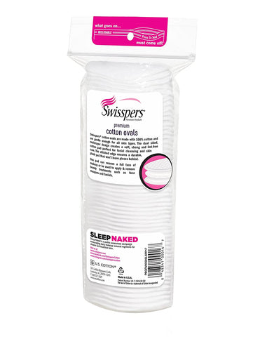 Image of Swisspers Cotton Ovals, 50 Count