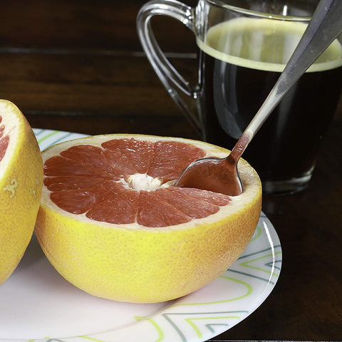 Image of Chef Craft Stainless Steel Grapefruit and Dessert Spoon with Serrated Edge