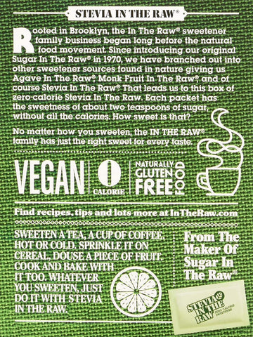 Image of Stevia In The Raw 50 Count Box , 1.75 ounce