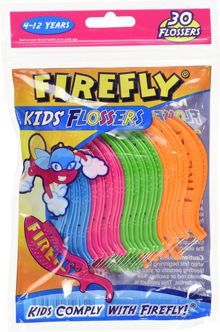Image of Firefly Kids Flossers: 30 Count