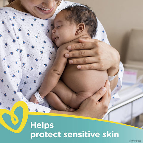 Image of Pampers Sensitive, Water Based Baby Wipes, 64 Count