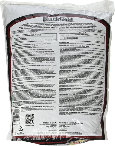 Image of Sun Gro 1490302.Q08P Black Gold Earthworm Castings, Multicolor ,8 quart