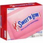 Image of Sweet 'N Low Granulated Sugar Substitute 100 Packets (2 Pack)