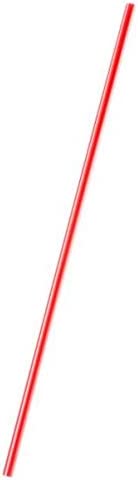 Choice Stirrers/Sip Straws for Coffee, Cocktail 7 1/2" Unwrapped (Red and White, 1 000)