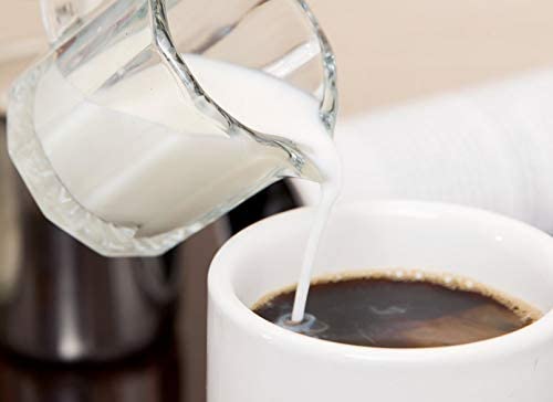 Classics Collection Glass Creamer for Coffee & Tea or Maple Syrup Serving 2.5 oz