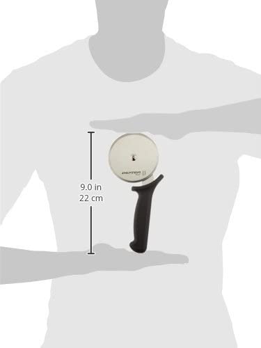 Dexter Russell P94ZZA-4 Basics Black Handle 4" Pizza Cutter