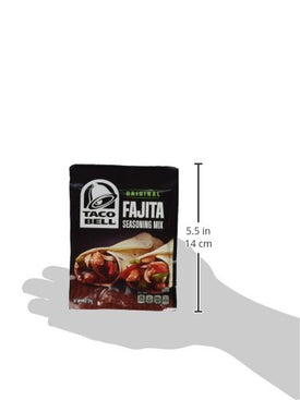 Taco Bell Fajita Taco Seasoning Mix, Original, 1.4 Ounce (Pack of 3)