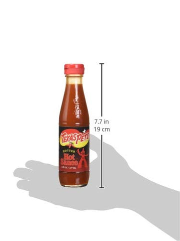 Image of Texas Pete Hotter Hot Sauce, 6 Ounce (4 Bottles)