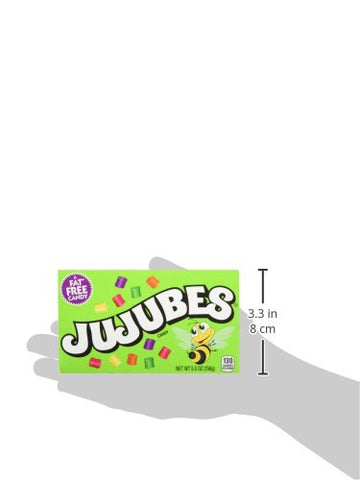 Image of Jujubes Chewy Candy, Lilac, Violet, Lime, Lemon and Cherry, 5.5 Ounce