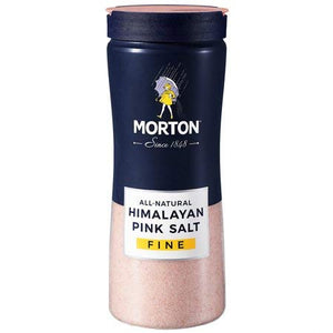 Morton Himalayan Pink Salt Fine 17.6 oz. (2 Cans)