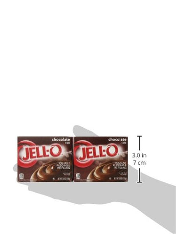 Image of JELLO Instant Chocolate Pudding Mix (3.9oz Boxes, Pack of 6)